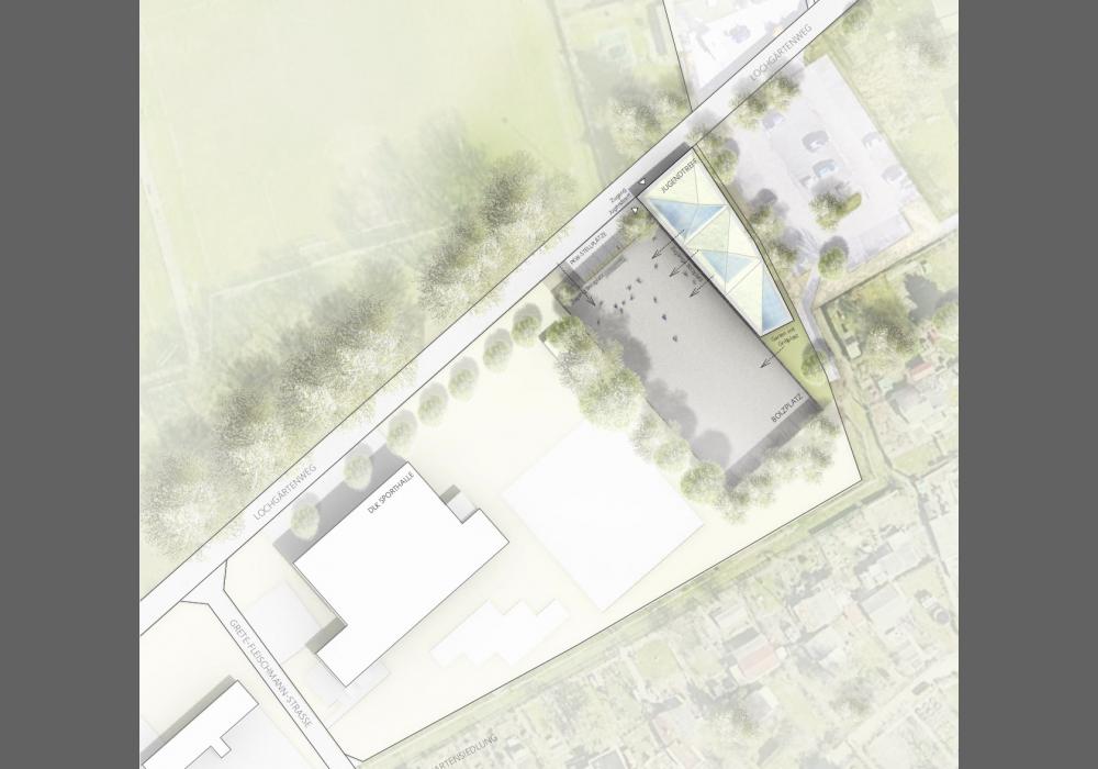 Jugendtreff Neuhermsheim Lageplan