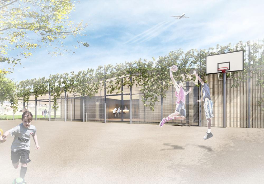 Jugendtreff Neuhermsheim Bolzplatz