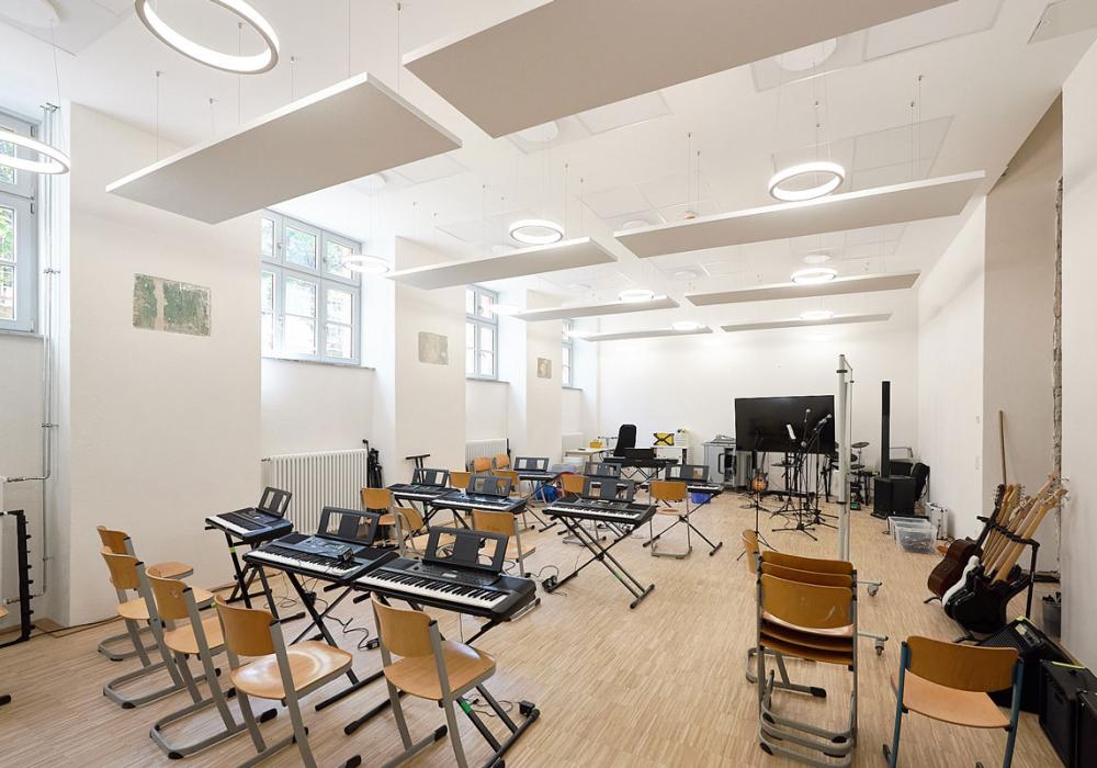 Musiksaal fast fertig