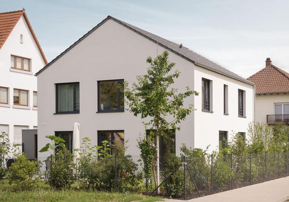 Eckansicht Gartenseite. (C.Köhler, Mannheim)