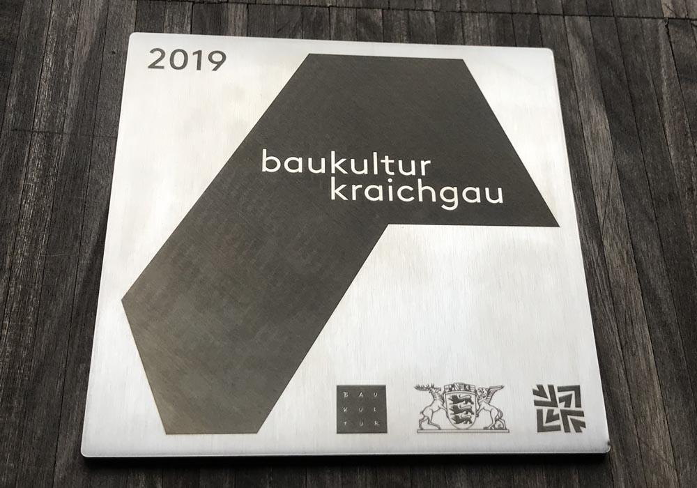 Das Pfarrhaus wurde auch im Rahmen "Auszeichnung guter Bauten" 2019 gewürdigt